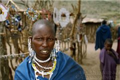 Женщина масай