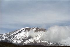 Вид на Килиманджаро из лагеря Шира.