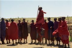Традиционные прыжки масаев I.