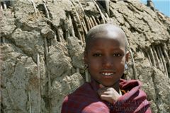 Девочка масай.